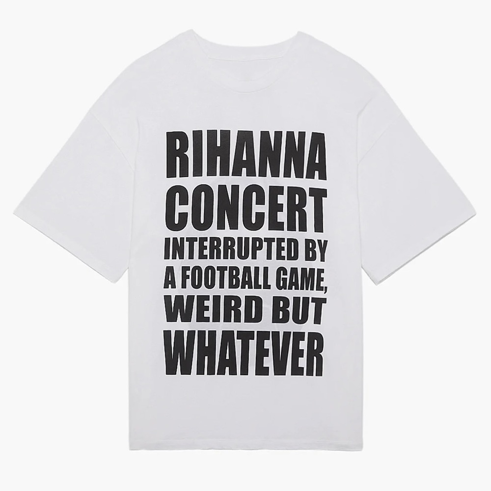 Rihanna concert tee